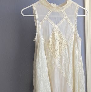 Free people lace boho dress